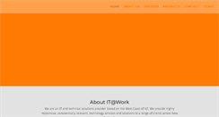 Desktop Screenshot of itatwork.co.nz